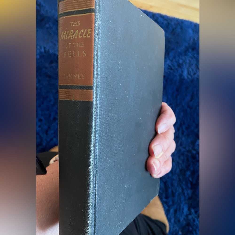 Miracle of the Bells, antique book printed in 1946